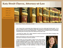 Tablet Screenshot of katychavez.com